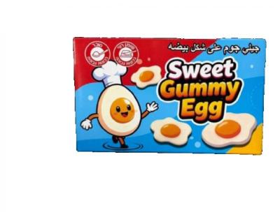 جلي جوم بيستار شكل بيضه 80 غم
