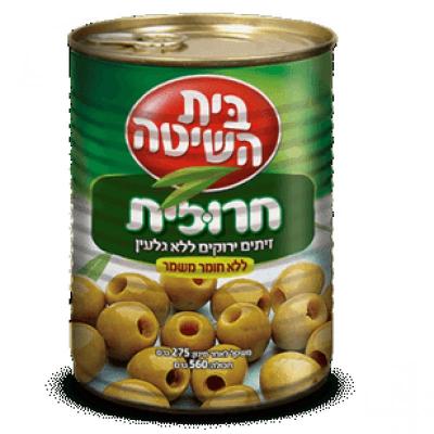 زيتون اخضر بدون عجم 540 غم