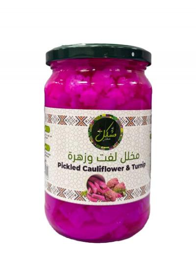 لفت + زهرة مصبوغ 660 غم