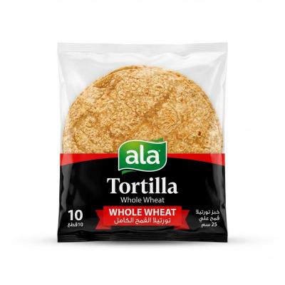 خبز تورتيلا 25 سم  ( قمح )