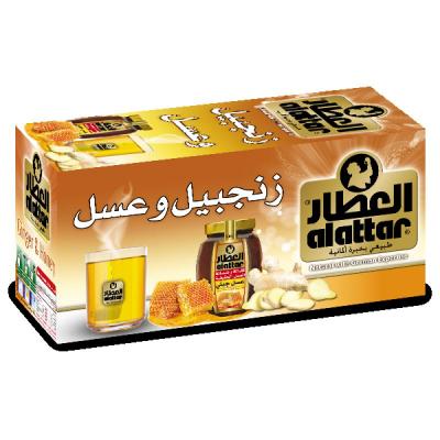 زنجبيل مع عسل العطار 