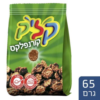 رقائق ذرة مطلية شوكولاتة بالحليب 65 غم