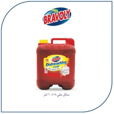 سائل جلي برافولي 10 لتر 18%