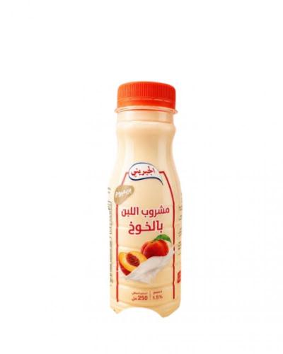 لبن بالخوخ 250 مل / الجبريني