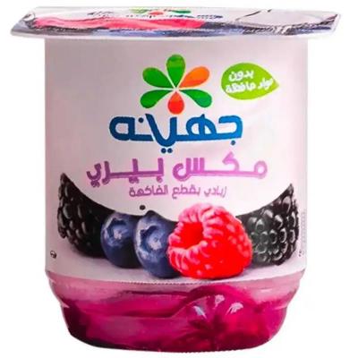 زبادي جهينة مكس بيري 105 غم