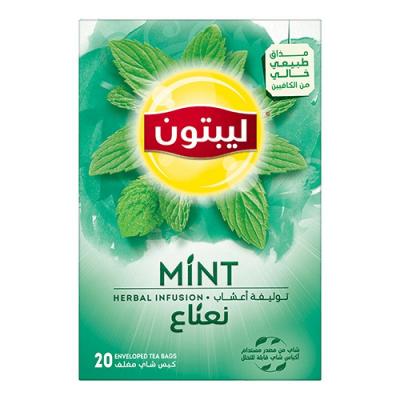 ليبتون شاي اعشاب بالنعنع 1.8 غم *20 كيس