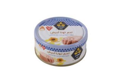 علبة تونا ابيض الوزان ازرق 160 غم