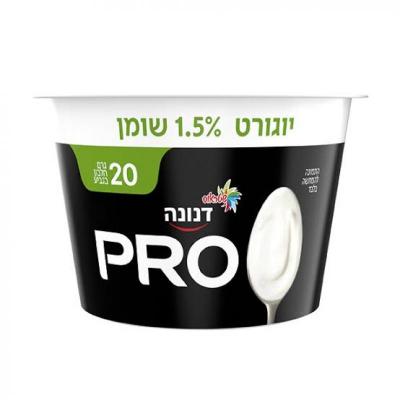 برو كاسات 20% يوغرت 1.5% دهن 200 غم سادة