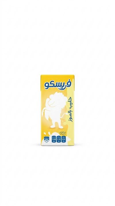 فريسكو حليب بالموز 180 مل